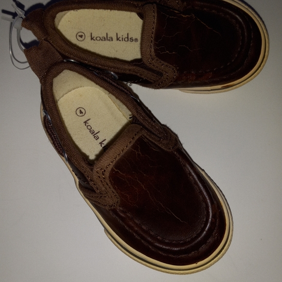 Koala Kids baby boy brown shoe Size 4 - Picture 5 of 5